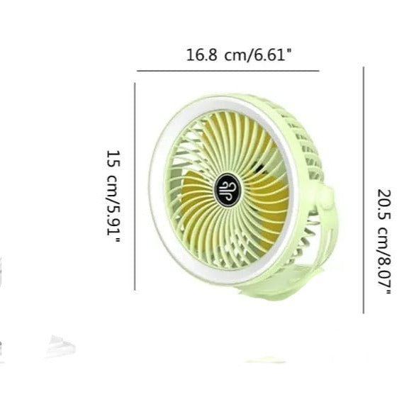 Tent Fan With LED Light, Portable Desk Clip Fan, Rechargeable Clip LED Fan, Comfortable Desktop Small Fan, 3D Cyclic Usb Fan, Three In One Rotary Electric Fan, Dormitory Quiet Office Desktop Clip Charging Fan, Ultra Long Range Silent Clip Fan Tent Fan With LED Light, Portable Desk Clip Fan, Rechargeable Clip LED Fan, Comfortable Desktop Small Fan, 3D Cyclic Usb Fan, Three In One Rotary Electric Fan, Dormitory Quiet Office Desktop Clip Charging Fan, Ultra Long Range Silent Clip Fan